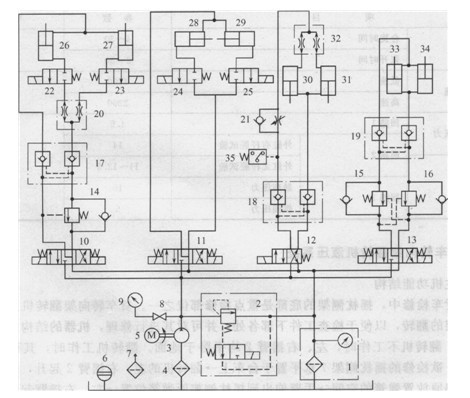 輪對軸承壓裝機(jī)的結(jié)構(gòu)示意圖