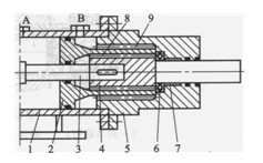 向單來(lái)復(fù)式擺動(dòng)液壓馬達(dá)結(jié)構(gòu)