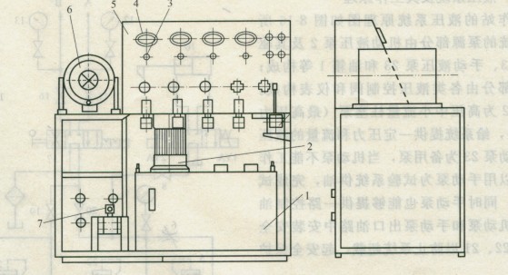 多功能工作站外形結構示意圖